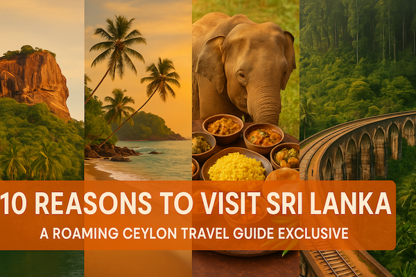 10 Reasons to Visit Sri Lanka: A Roaming Ceylon Travel Guide Exclusive